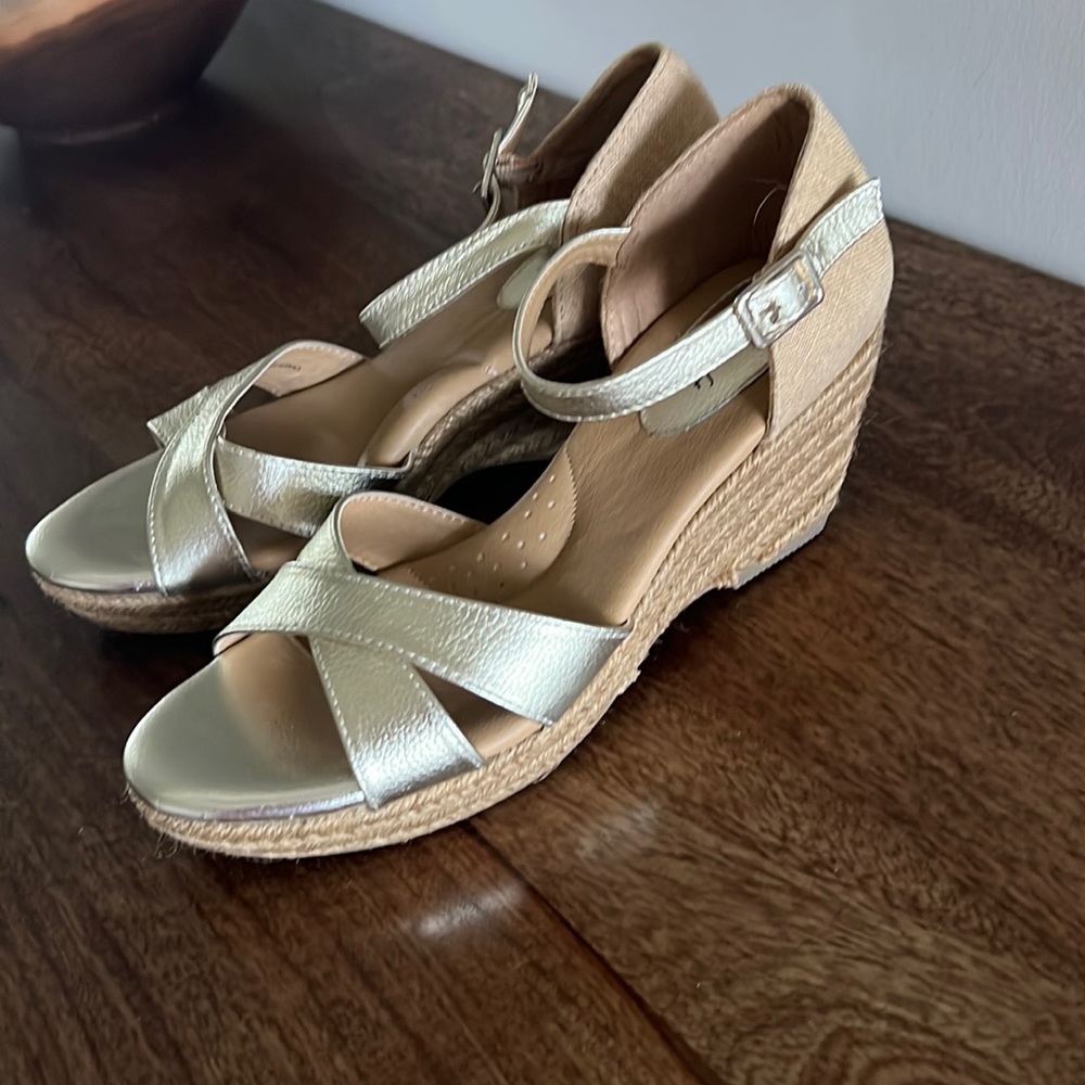 Eürosoft by söfft wedges gold 8.5